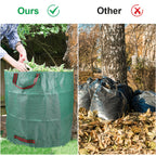 Garden Waste Bags & Leaf Bag with Foldable, Plastic, 3 Pack - product gallery image 7