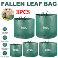 Garden Waste Bags & Leaf Bag with Foldable, Plastic, 3 Pack