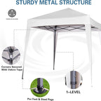 Gazebo with Waterproof, 2m, Pop Up 2m Waterproof Sides - product gallery image 2