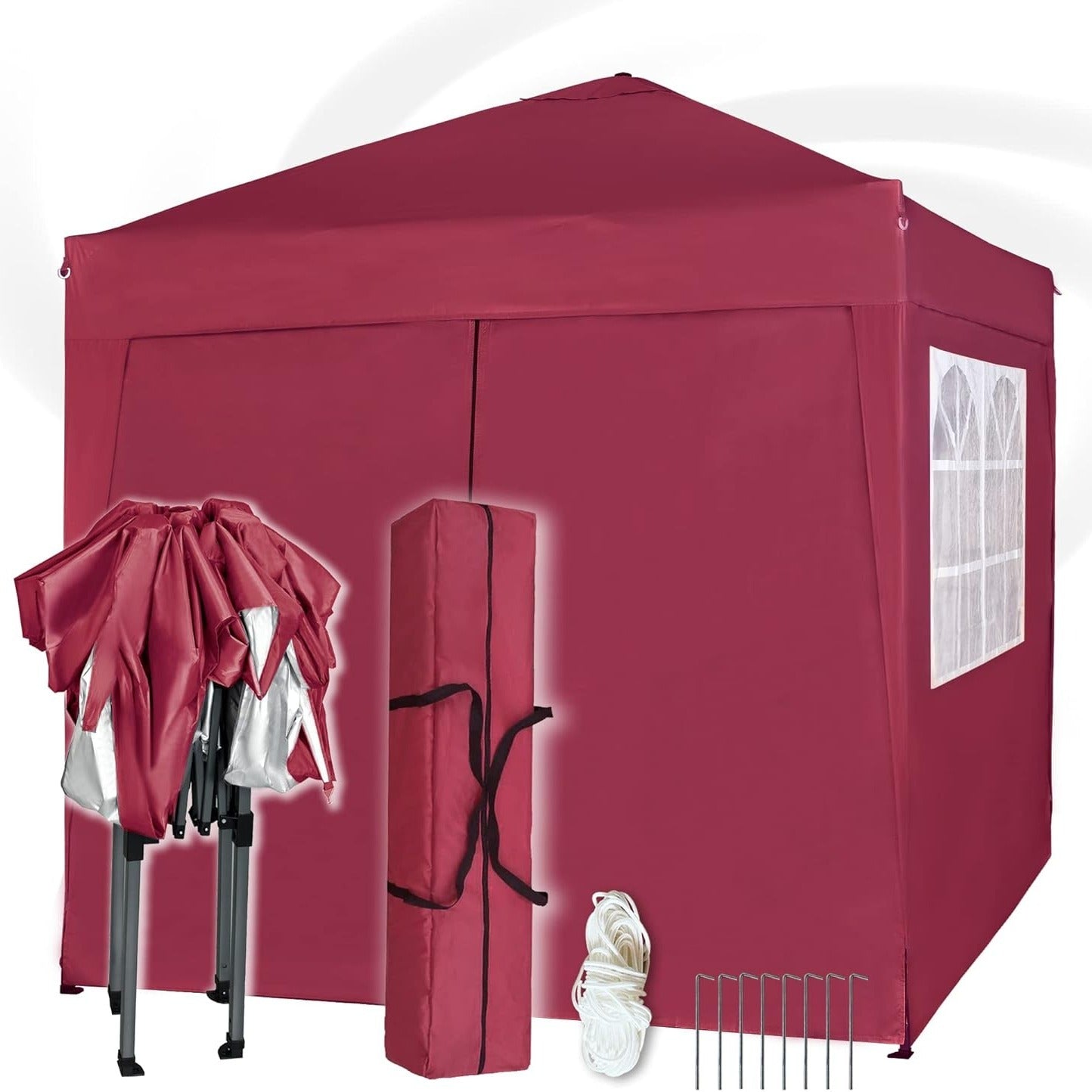 Gazebo with Waterproof, 2m, Pop Up 2m Waterproof Sides - product gallery image 4