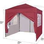 Gazebo with Waterproof, 2m, Pop Up 2m Waterproof Sides - product gallery image 5