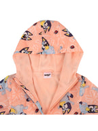 Girls Raincoat with Water-Resistant, Waterproof, Bluey Hood Fleece Lined Water Resistant - product gallery image 2