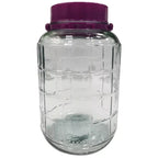 Glass Storage Jar with Airtight, Large Airtight Jars Wide Neck Pantry - product gallery image 5