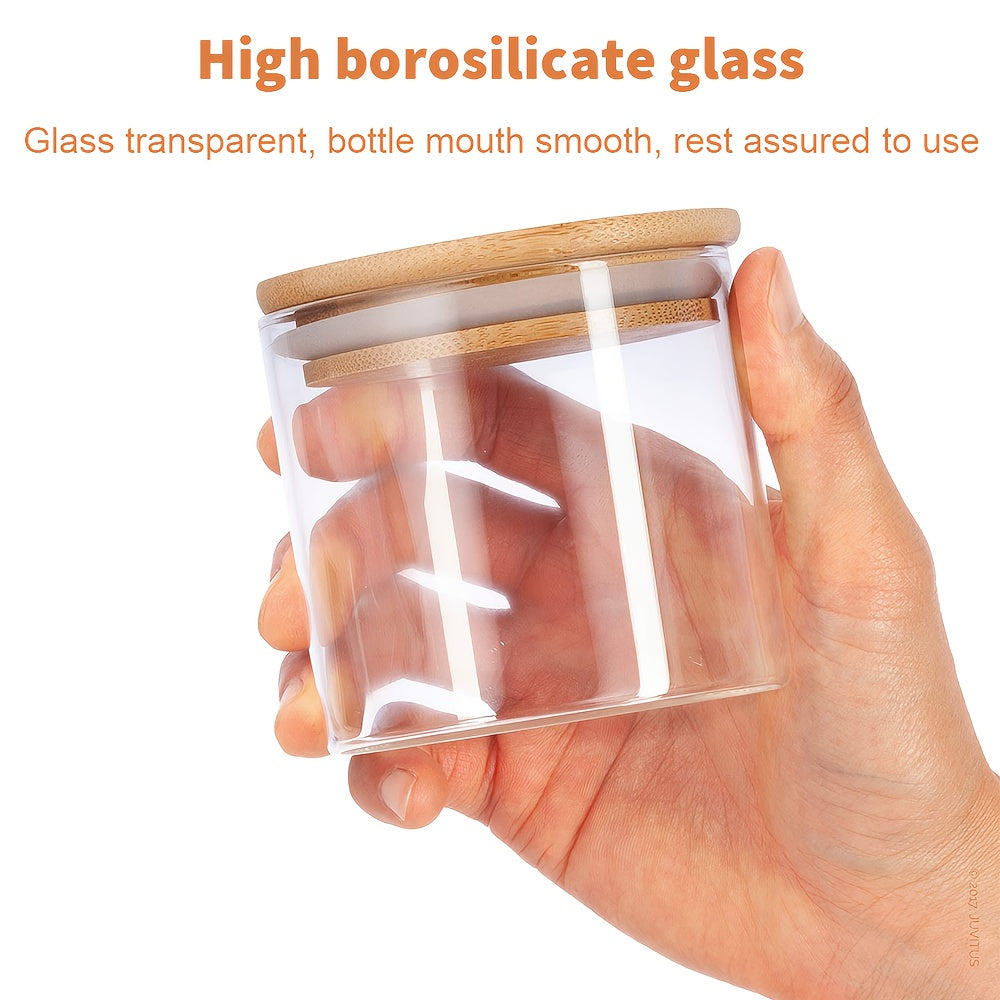 Glass Storage Jar with Dishwasher-Safe, Airtight, 250ml, 350ml - product gallery image 15
