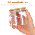 Glass Storage Jar with Dishwasher-Safe, Airtight, 250ml, 350ml - product gallery image 15