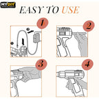 Glue Guns & Accessorie with Foldable, 7mm, Wood, Glue Gun with Sticks - product gallery image 6