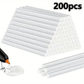 Glue Stick with 7mm, 110mm, Wood, 200 Pack, 0.7CM*11CM, 200PCS