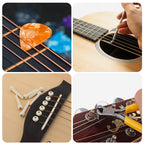 Guitar Care Kit] 31pcs Guitar Care Kit with Cleaning Repair Luthier Setup Tools - product gallery image 4