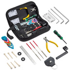 Guitar Care Kit] 31pcs Guitar Care Kit with Cleaning Repair Luthier Setup Tools