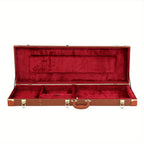Guitar Case with Lockable, Wood, Electric Hard Lockable Wood PU Leather - product gallery image 2