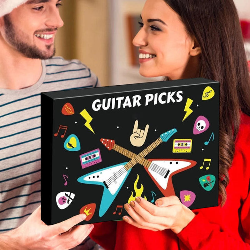 Guitar Picks Advent Calendar with Metal, 1, 24-Day Countdown to Christmas - product gallery image 4