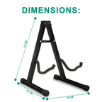 Guitar Stand with Foldable, Non-Slip, Freestanding, Metal - product gallery image 10