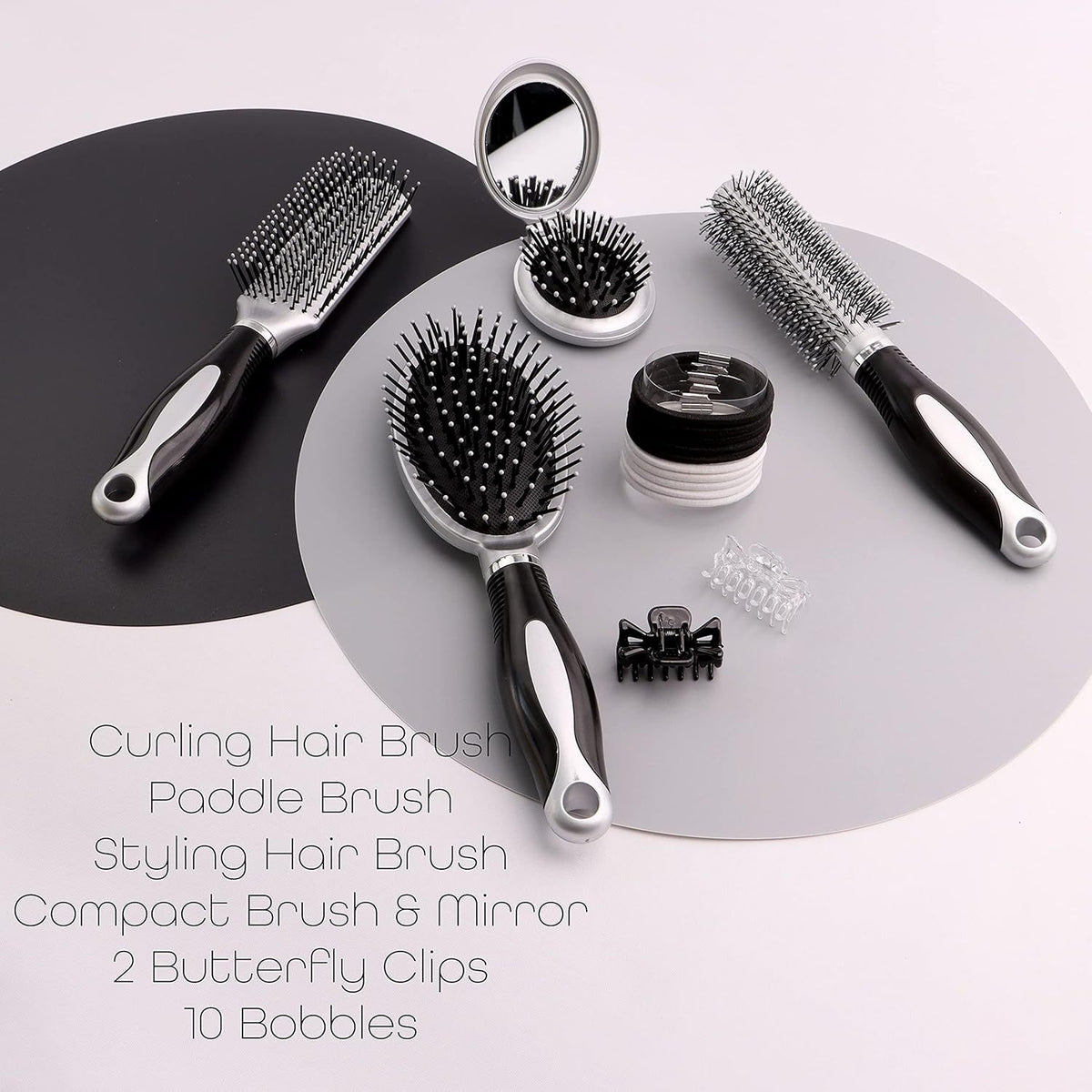 Hair Care Gift Set 16pc Professional Kit Women Curling Paddle with Professional 16 Piece - product gallery image 2