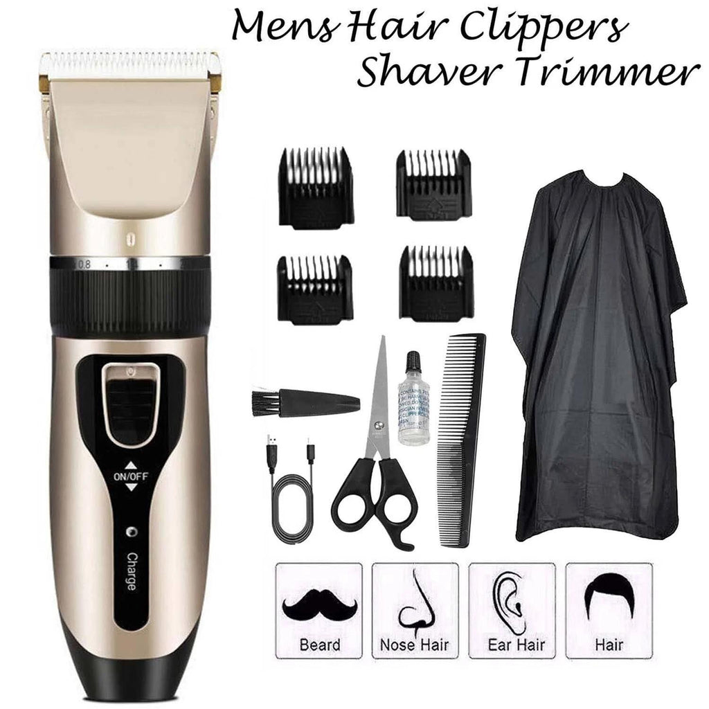 Hair Clipper Professional Cordless Clippers Trimmer Men with Non-Slip, Rechargeable