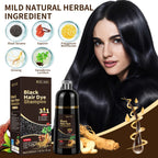 Hair Colour Shampoo Black 3-in-1 Kit with 500ml for hair, skin and beauty routines - product gallery image 13