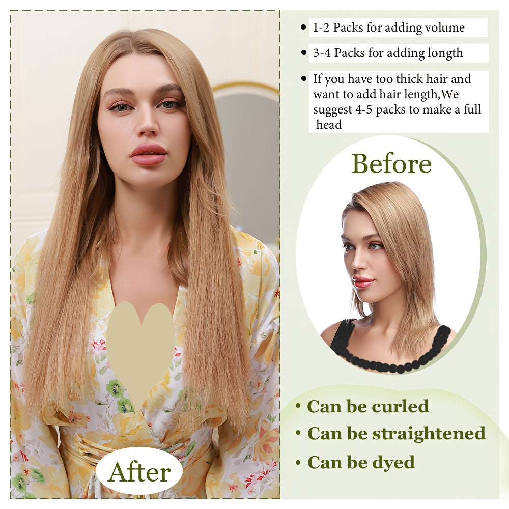 Hair Extension Tape In Human Extensions 20pcs Remy with 50g - product gallery image 12
