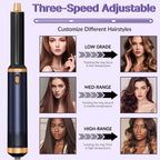 Hair Styling Tool 5-in-1 Hot Air Brush Dryer Brush with Ceramic - product gallery image 6