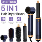 Hair Styling Tool 5-in-1 Hot Air Brush Dryer Brush with Ceramic