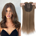 Hair Topper Bangs Women Thinning 45.72cm Clip-In 3D with 15.24cm - #12/22T option