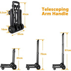 Hand Truck Trolley with Foldable, Adjustable Height, Non-Slip - product gallery image 2