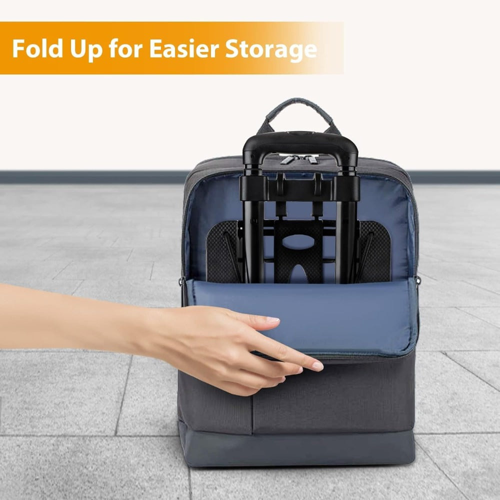 Hand Truck Trolley with Foldable, Adjustable Height, Non-Slip - product gallery image 4