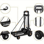 Hand Truck Trolley with Foldable, Telescopic Handle, Wheels - product gallery image 5