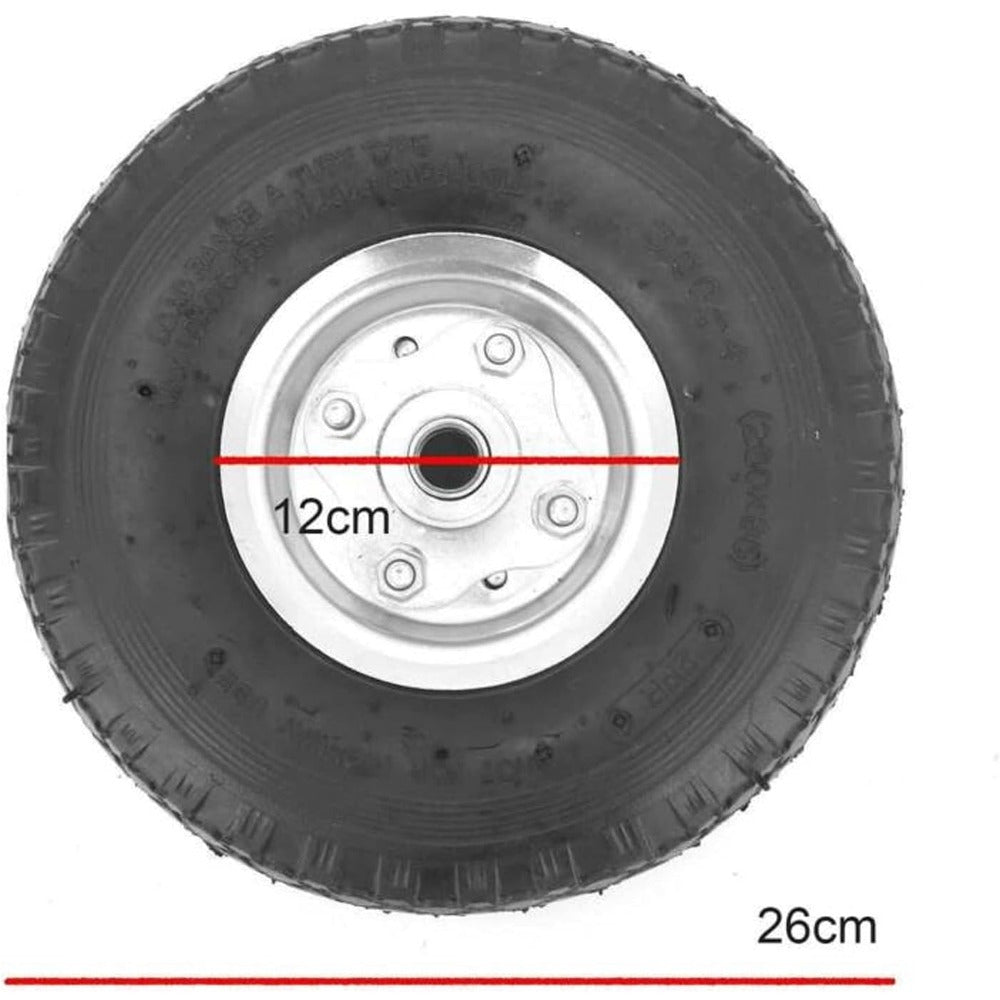 Hand Truck Trolley with Wheels, 136kg, Plastic, 1pcs Black
