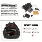Handbag Convertible Tote Backpack Crossbody Strap for travel - product gallery image 5