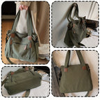 Handbag Corduroy Tote Bag Women Large Capacity for home offices - product gallery image 7