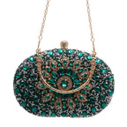 Handbag Crystal Evening Clutch Bag Women Sparkly with Metal - product gallery image 4