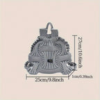 Handbag Knitted Tote Bag Women Woven Drawstring with Foldable - product gallery image 3