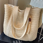 Handbag Large Capacity Woven Tote Bag Women for travel
