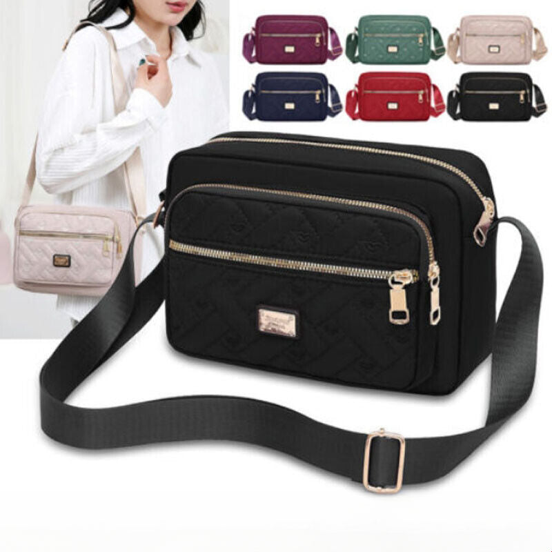 Handbag Women's Crossbody Bag Lightweight Nylon for travel