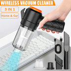 Handheld Vacuum Cleaner with Rechargeable, 500ML for practical home use - product gallery image 3