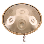 Handpan Drum with Stainless Steel, 9 Notes, 440Hz Minor Stainless Steel Notes Sound - product gallery image 6
