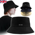 Hats & Cap with Foldable, Cotton, Oversize Bucket Hat Big Large Head - product gallery image 5