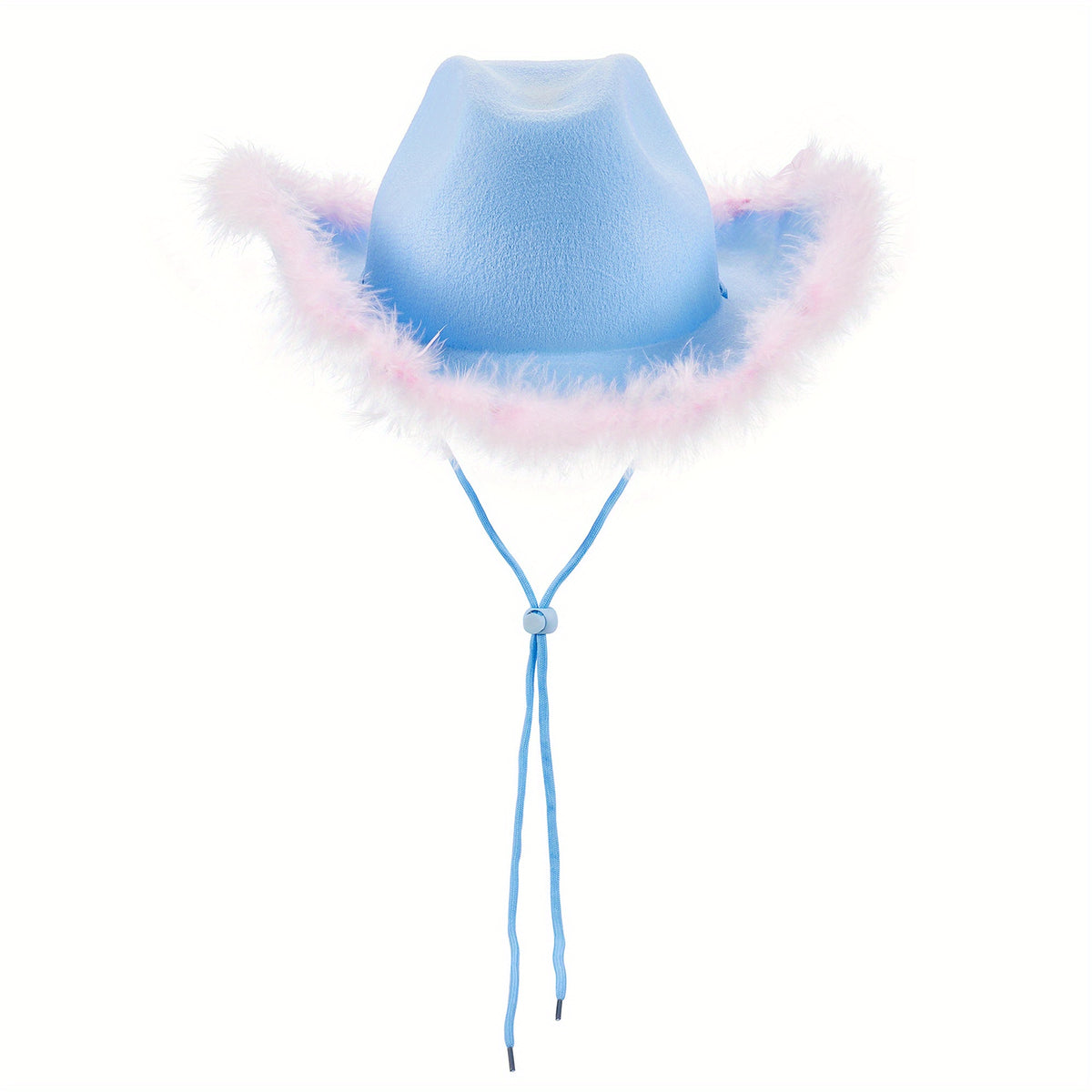 Hats & Costume Accessorie with 32cm*42cm*18cm, Women Cowgirl Hat Feathers Adjustable - Blue 4, 32cm*42cm*18cm option