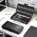 Heavy-Duty Socket Set with 43pcs, 52pcs, 43pcs/52pcs 1/4" Heavy-Duty Quick-Release - 43pcs option