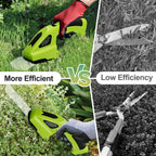 Hedge Trimmer with Cordless Grass Body Only 2-in-1 Portable - product gallery image 3