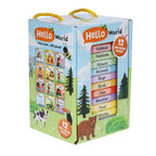 Hello World! 12 Board Books Collection Box with Hello World! by Sweet Cherry Publishing