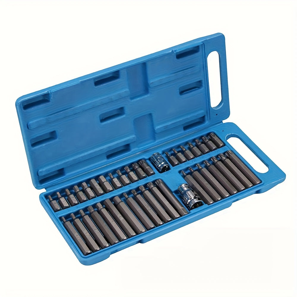 Hex Torx Star & Spline BIT Socket Set 3/8" with Plastic - product gallery image 3
