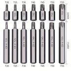 Hex Torx Star & Spline BIT Socket Set 3/8" with Plastic - product gallery image 6
