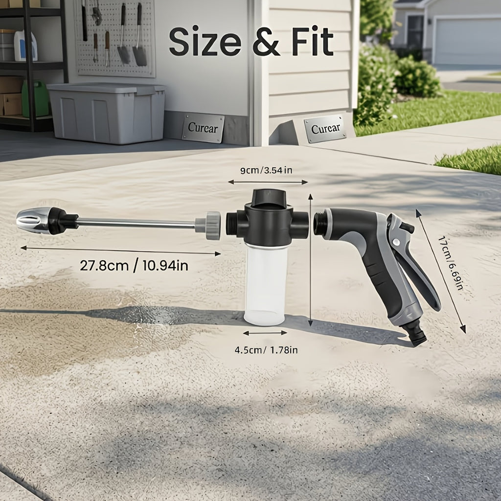 High-Pressure Car Wash Spray Gun With 360° with Non-Slip, 1pc Detachable Wash Gun - product gallery image 3