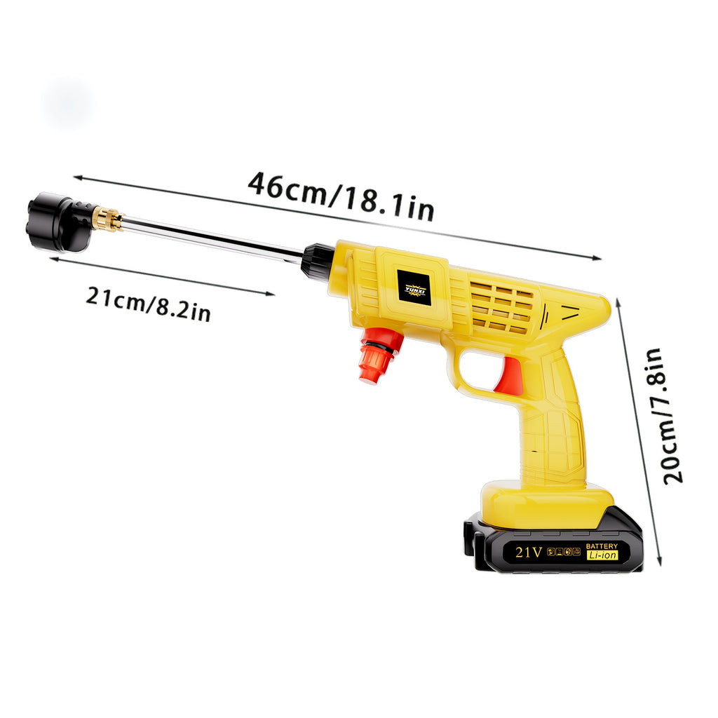 High Pressure Water Gun with Wireless, Plastic, Powerful Cleaning Tool Gardens, Portable - product gallery image 2
