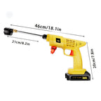 High Pressure Water Gun with Wireless, Plastic, Powerful Cleaning Tool Gardens, Portable - product gallery image 2