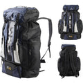 Hiking Backpack with Waterproof, Camping Travel Rucksack Large Capacity Nylon - Blake option