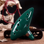 Hole Alto C Ceramic Ocarina, Beginner' with 12-Hole Beginner's Music Instrument - product gallery image 3