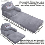 Home Furniture & Storage with Foldable, Kids Folding Plush Sofa Chair Animal - product gallery image 5
