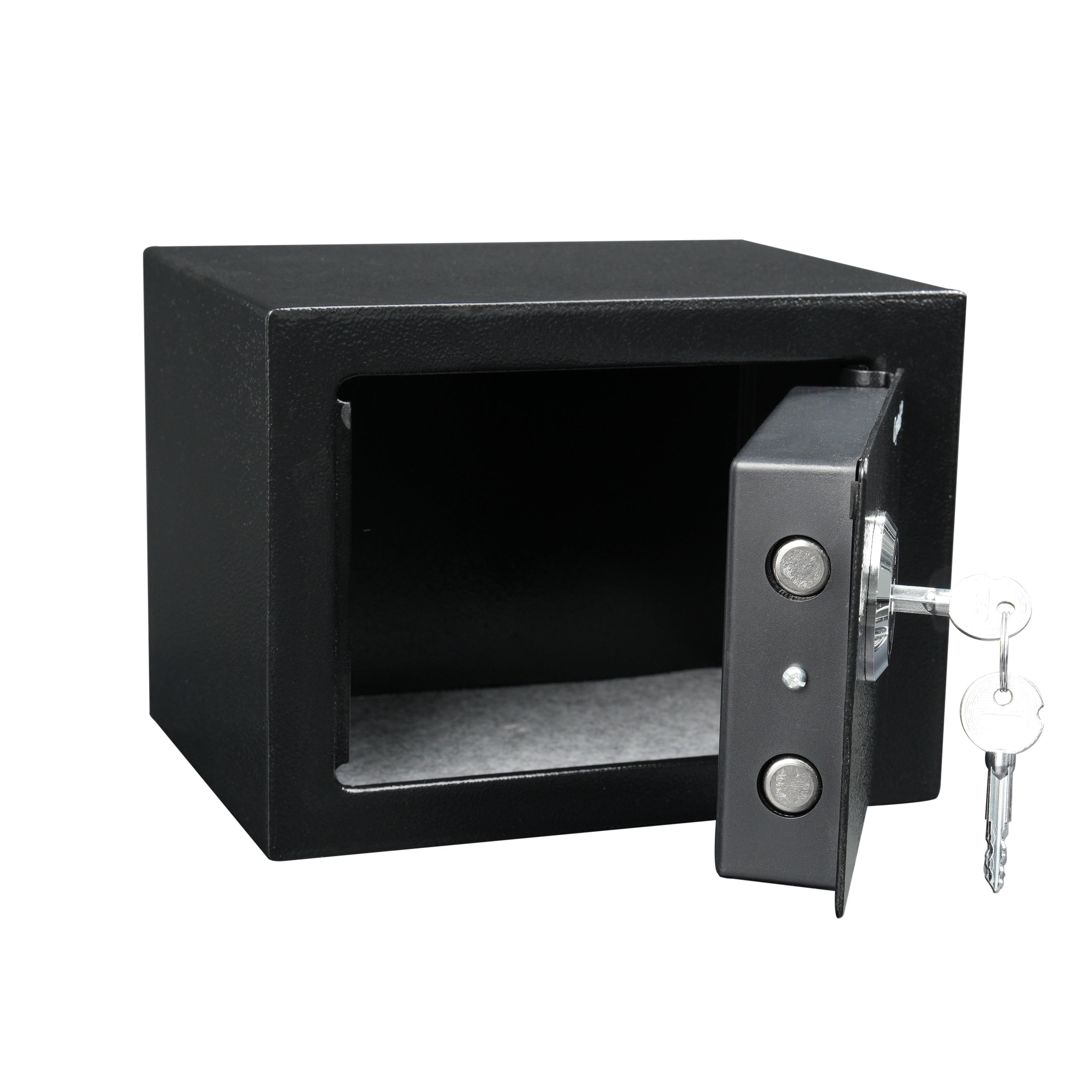 Home Safe Box with Freestanding, 2mm, 4mm, Solid Steel Security Key 4.6L Cash - product gallery image 9
