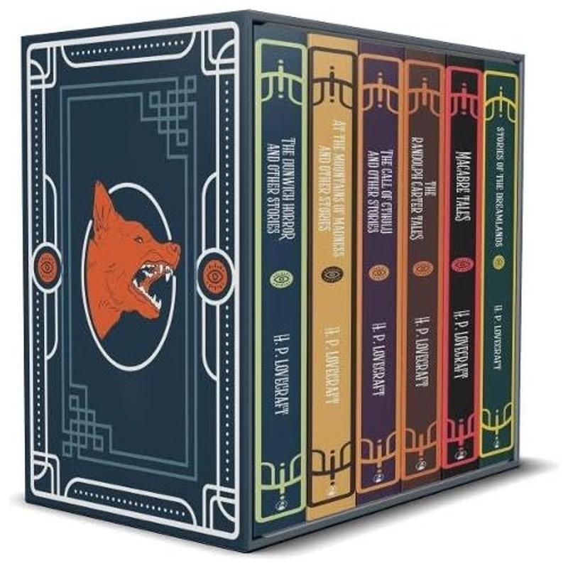 HP Lovecraft 6 Book Hardback Collection with Call of Cthulhu, Dunwich Horror, Mountains